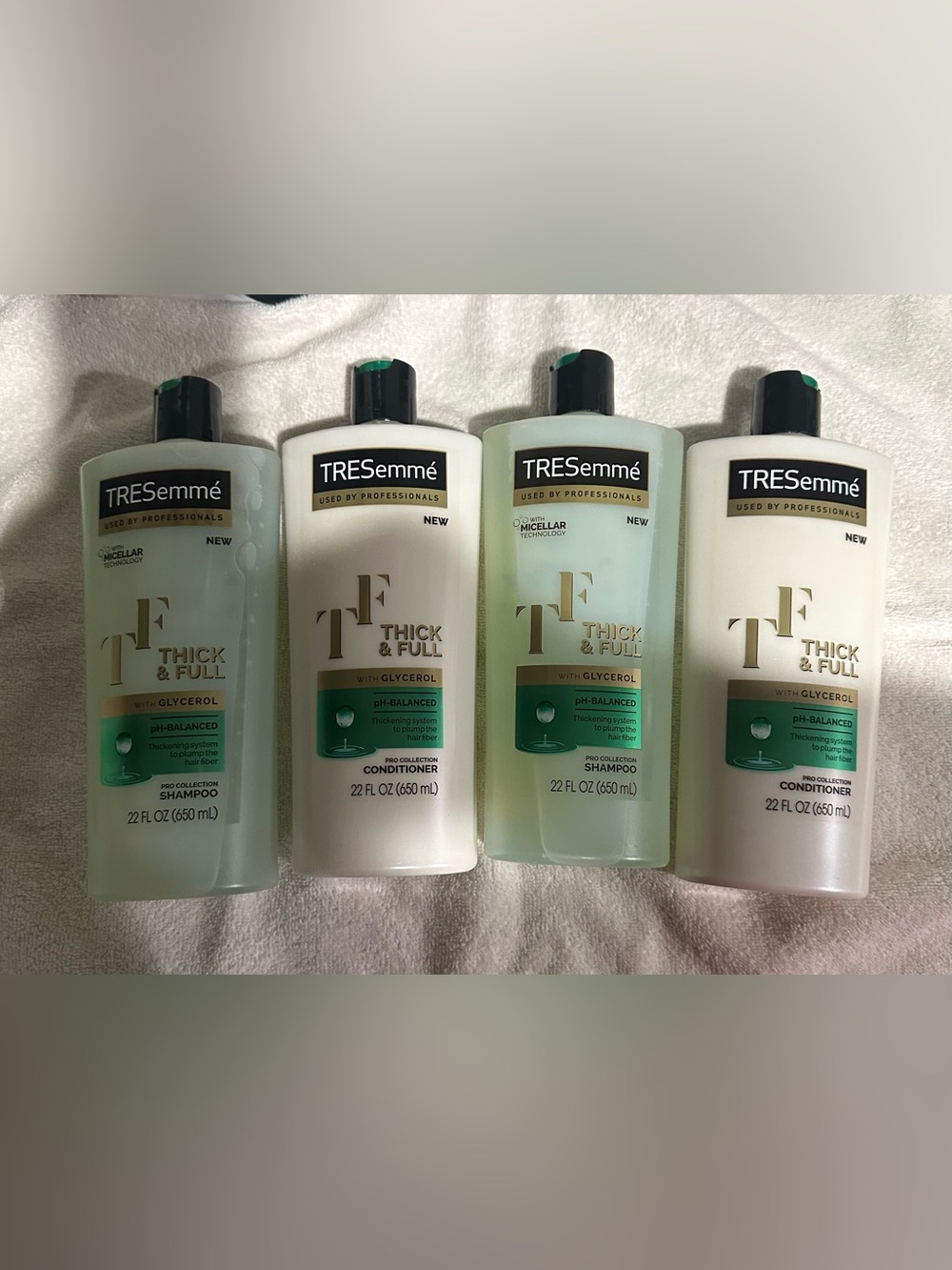 TRESemme Thick & Full pH-Balanced 2Shampoo & 2Conditioner - 20 oz